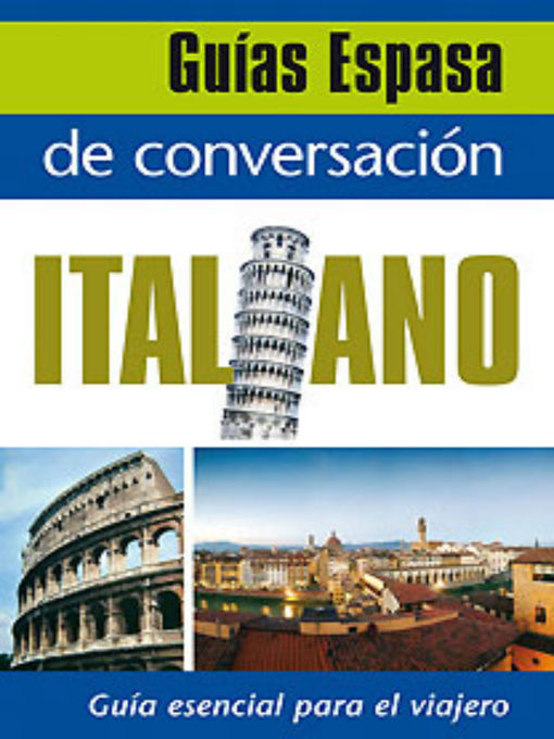 Title details for Guía de conversación italiano by AA. VV. - Available